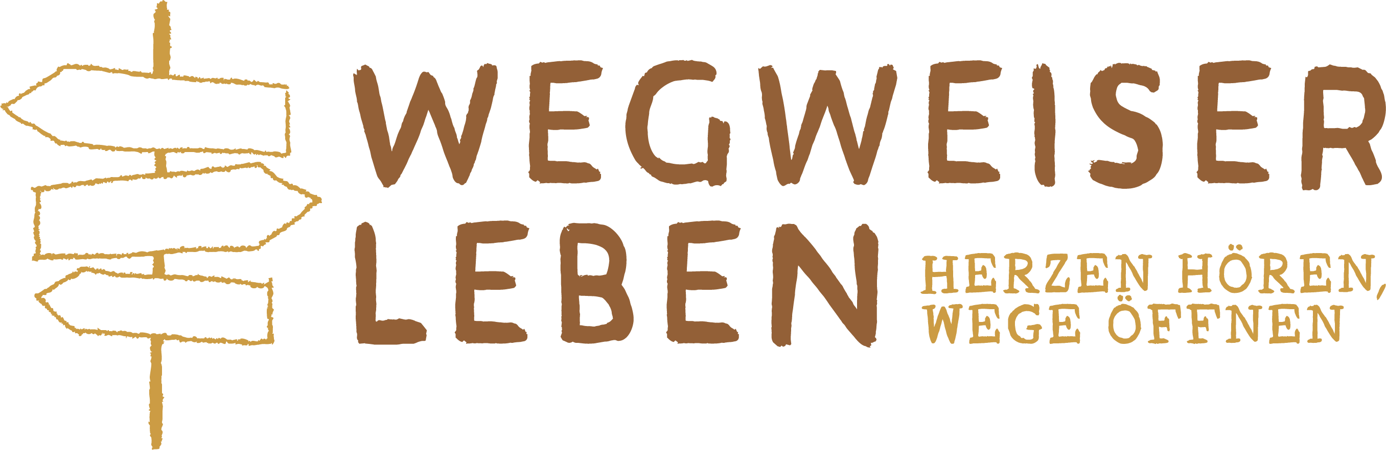 Wegweiser Leben